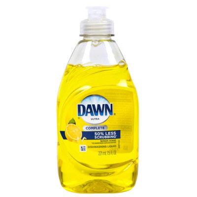 DAWN DISHWASH LIQUID 7.5OZ ULTRA COMPLETE LEMON SCENT 1CT***ONLY PICK-UP, NO SHIPPING***